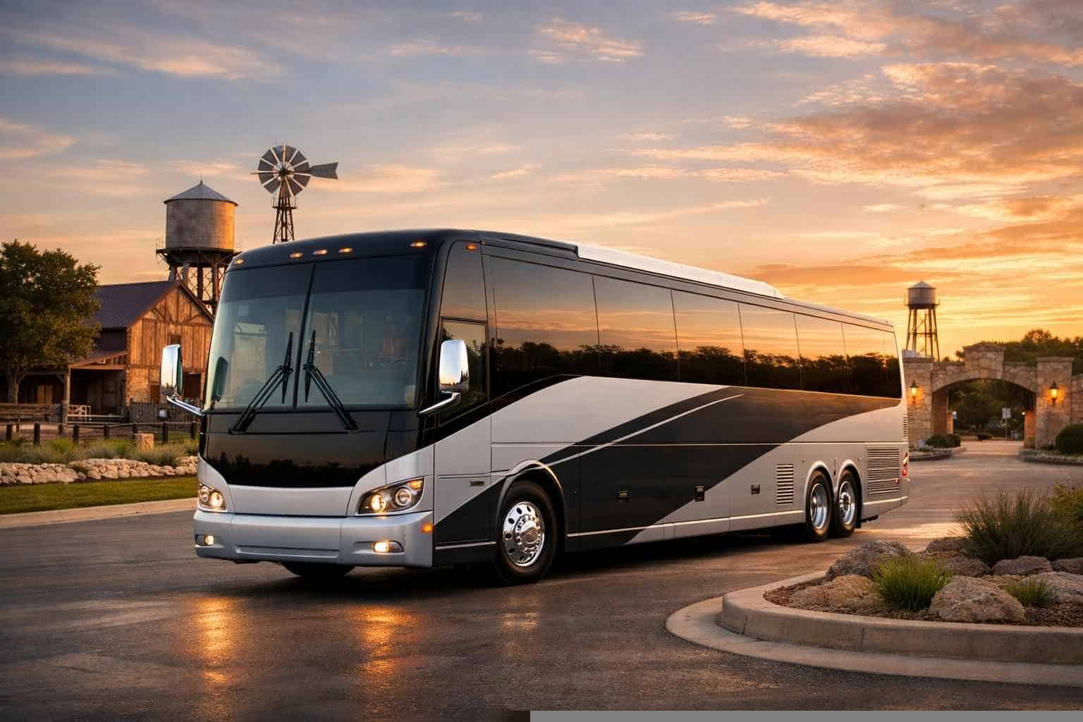 Charter Bus Rental Services in Cibolo Texas