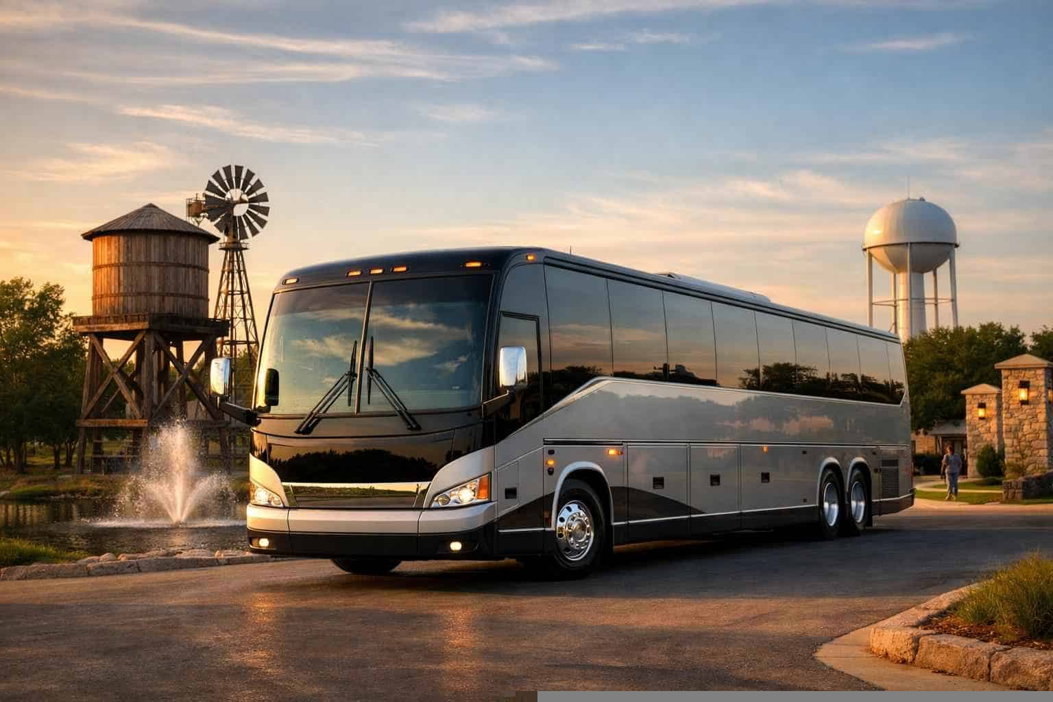 Charter Bus Rental Services in Converse Texas