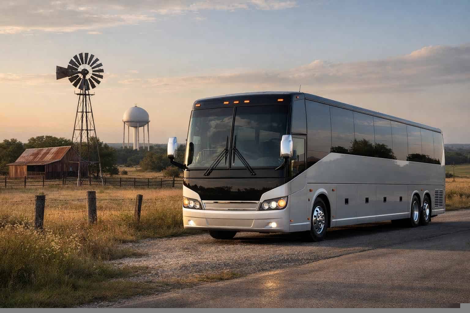 Charter Bus Rental Services in Floresville Texas