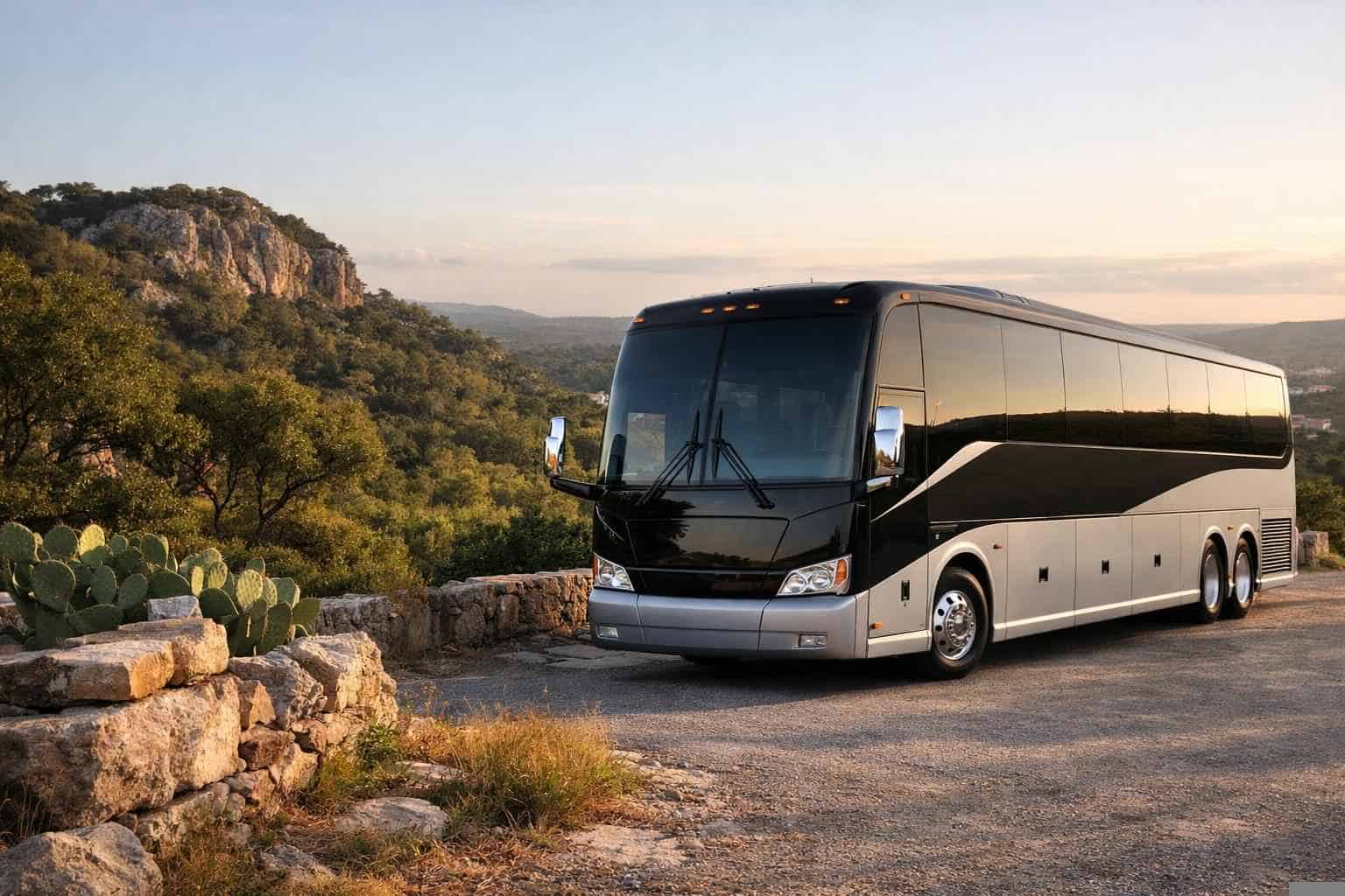 Charter Bus Rental Services in Helotes Texas