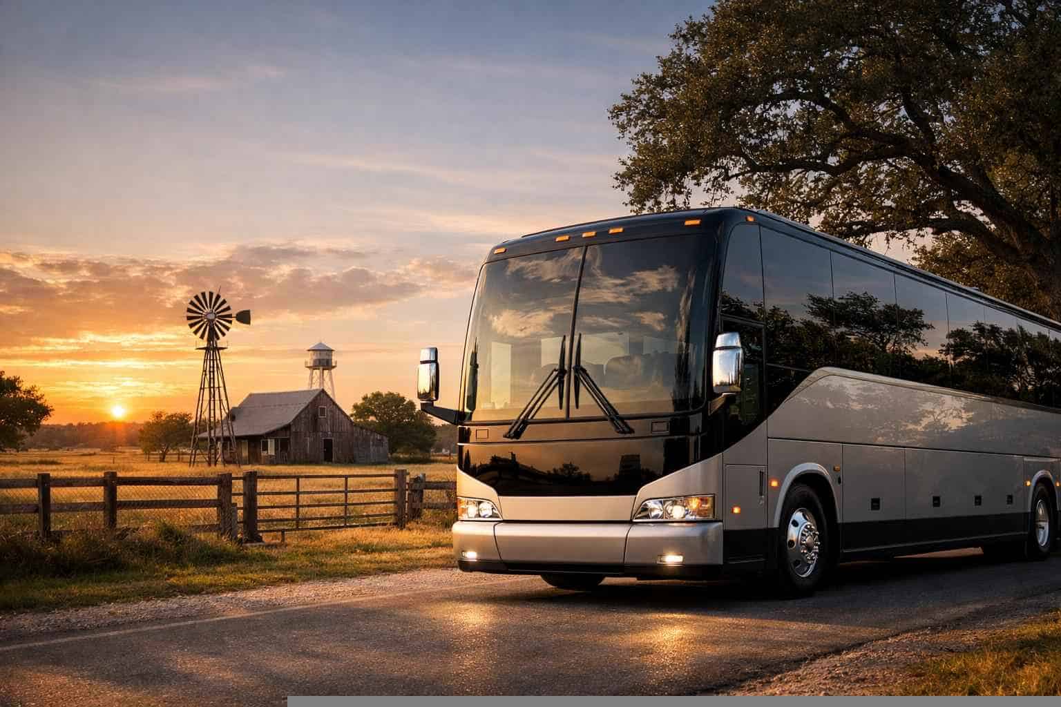 Charter Bus Rental Services in La Vernia Texas