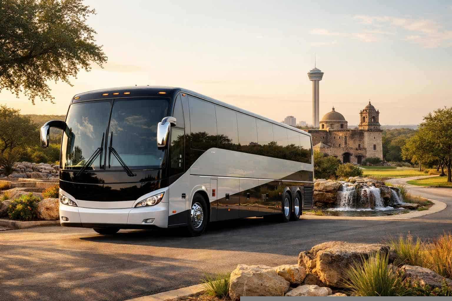 Charter Bus Rental Services in Leon Valley Texas