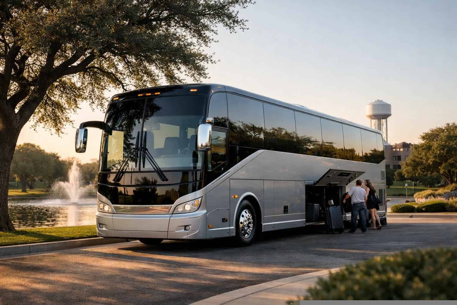 Charter Bus Rental Services in Live Oak Texas
