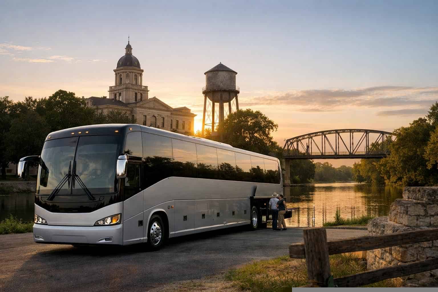 Charter Bus Rental Services in Seguin Texas
