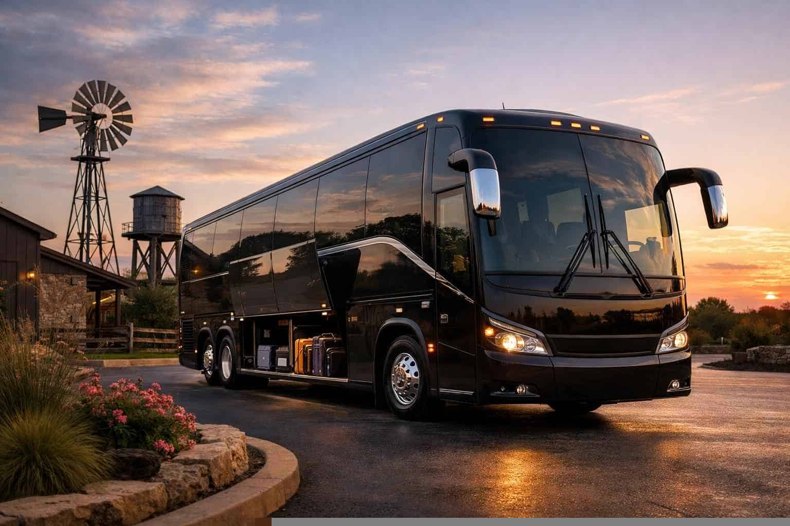 Charter Bus Service Cibolo TX