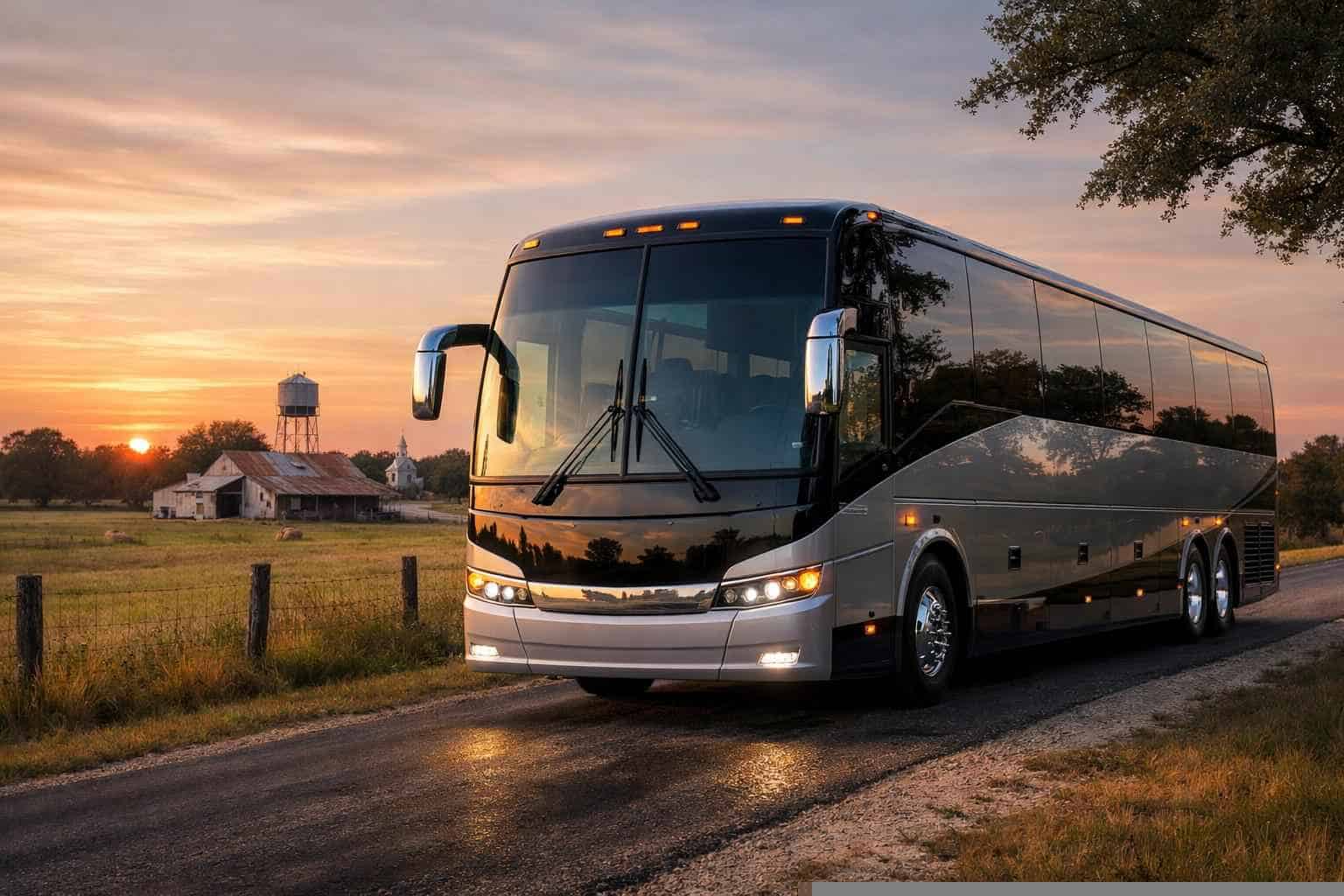 Charter Bus Service La Vernia TX