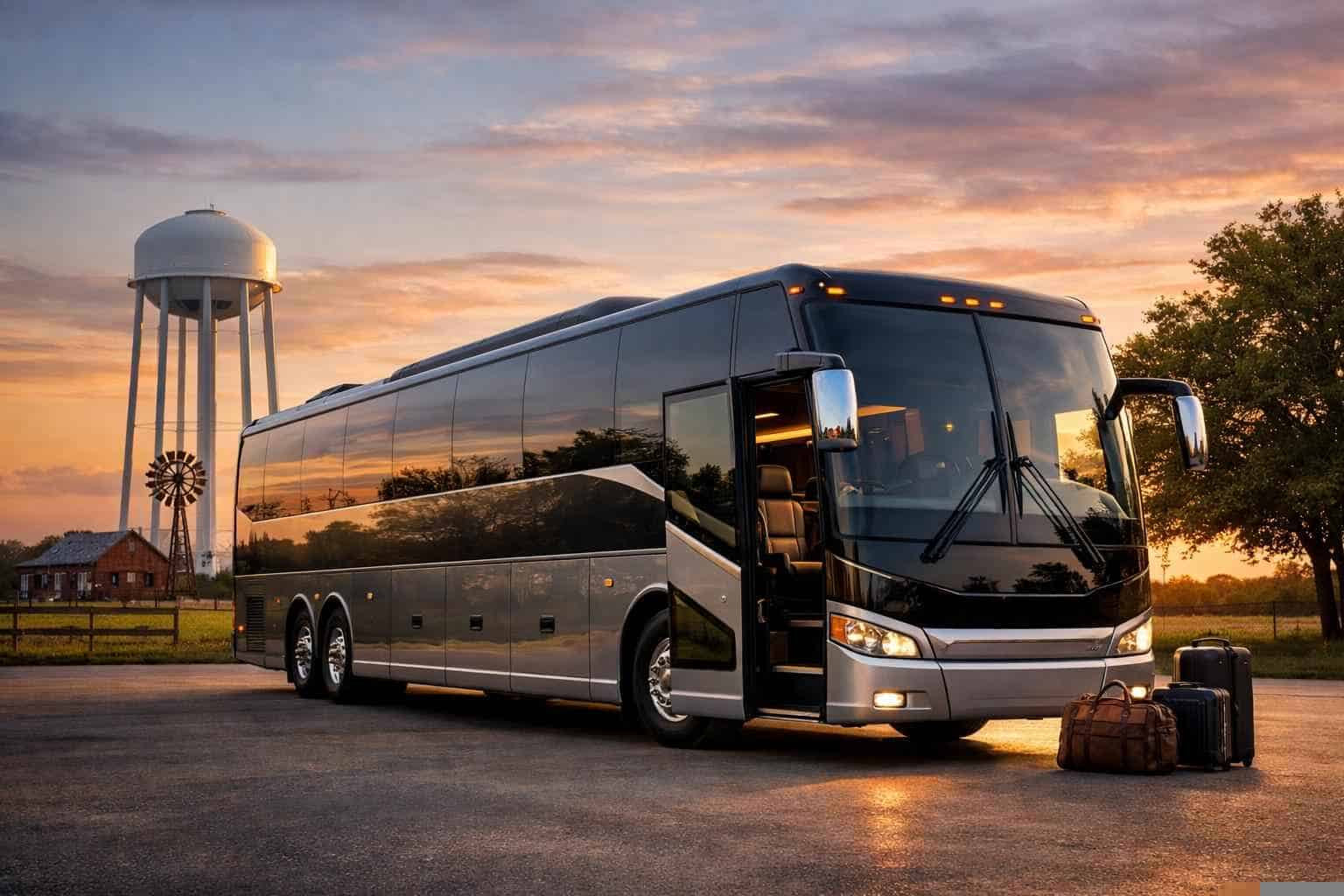 Charter Bus Service Schertz TX