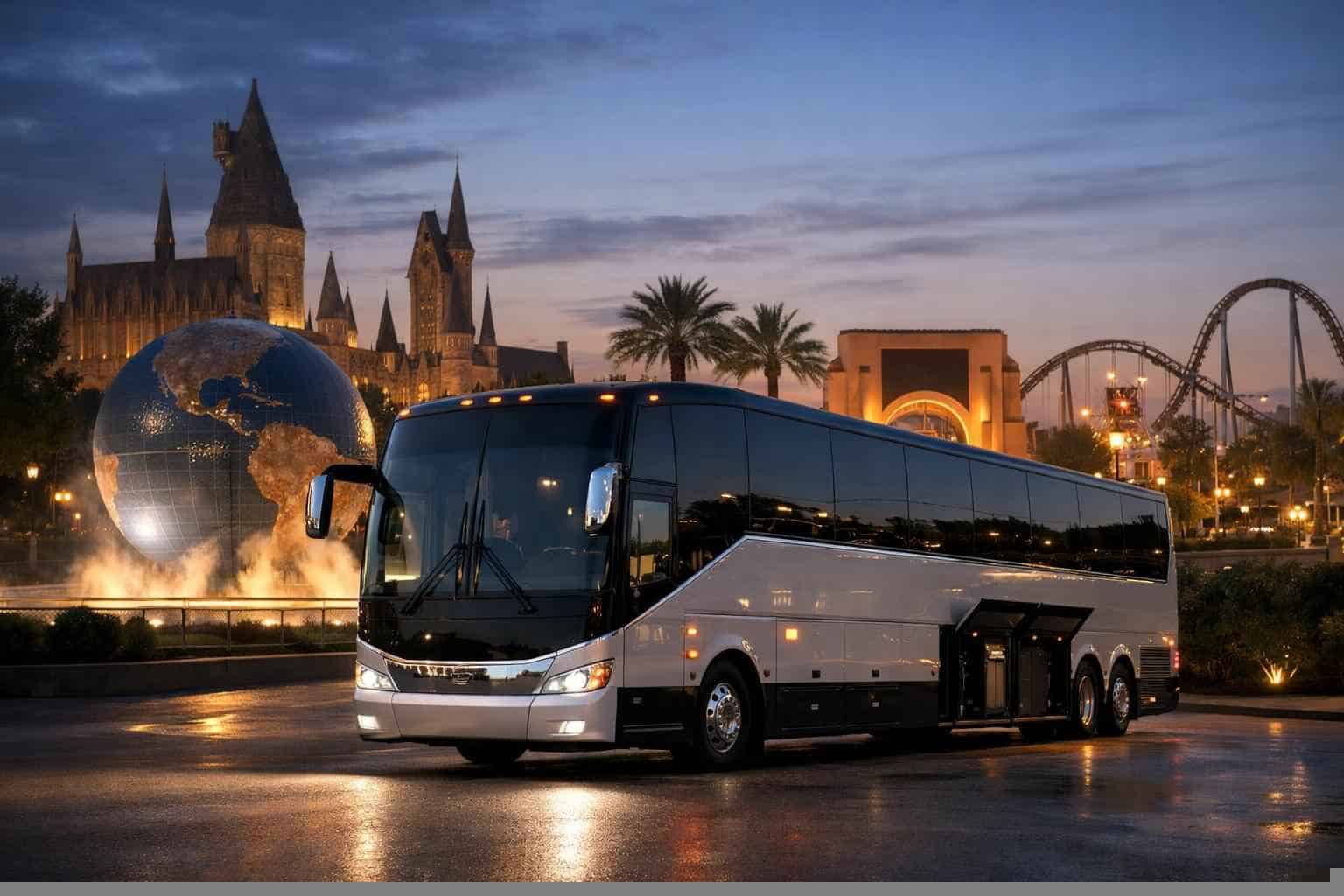 Charter Bus Service Universal City TX
