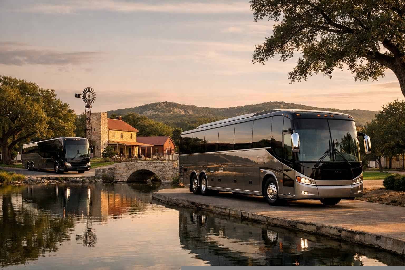 Charter Buses in Boerne Texas