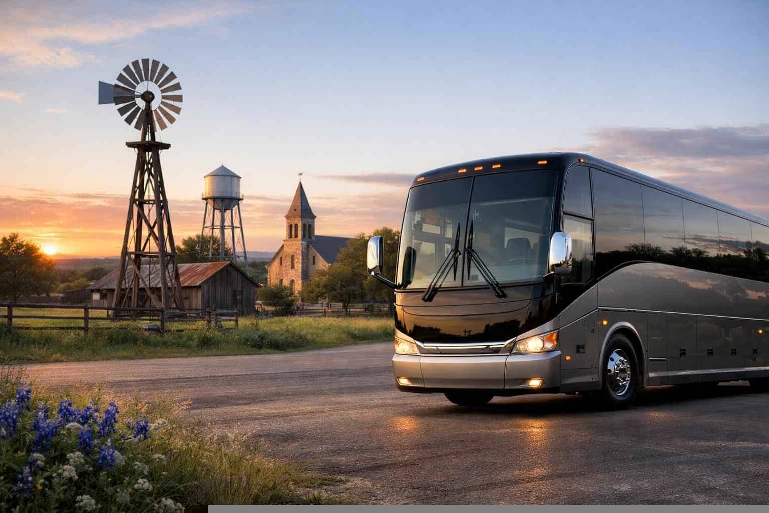 Charter Buses in Cibolo Texas