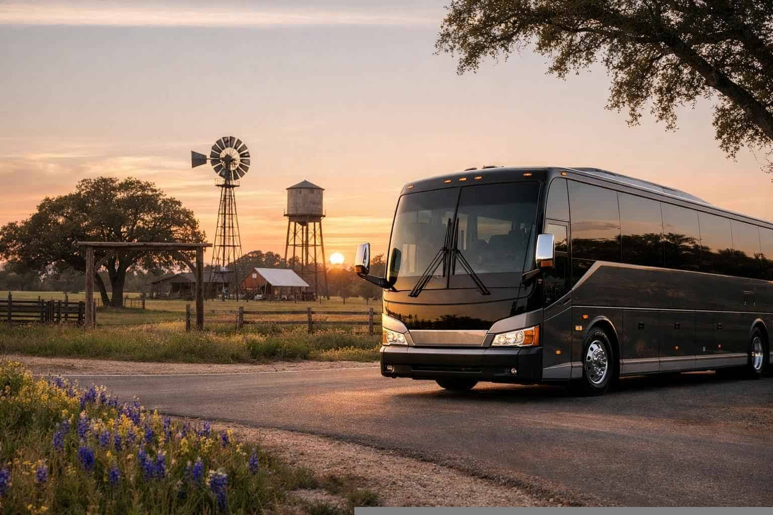 Charter Buses in La Vernia Texas