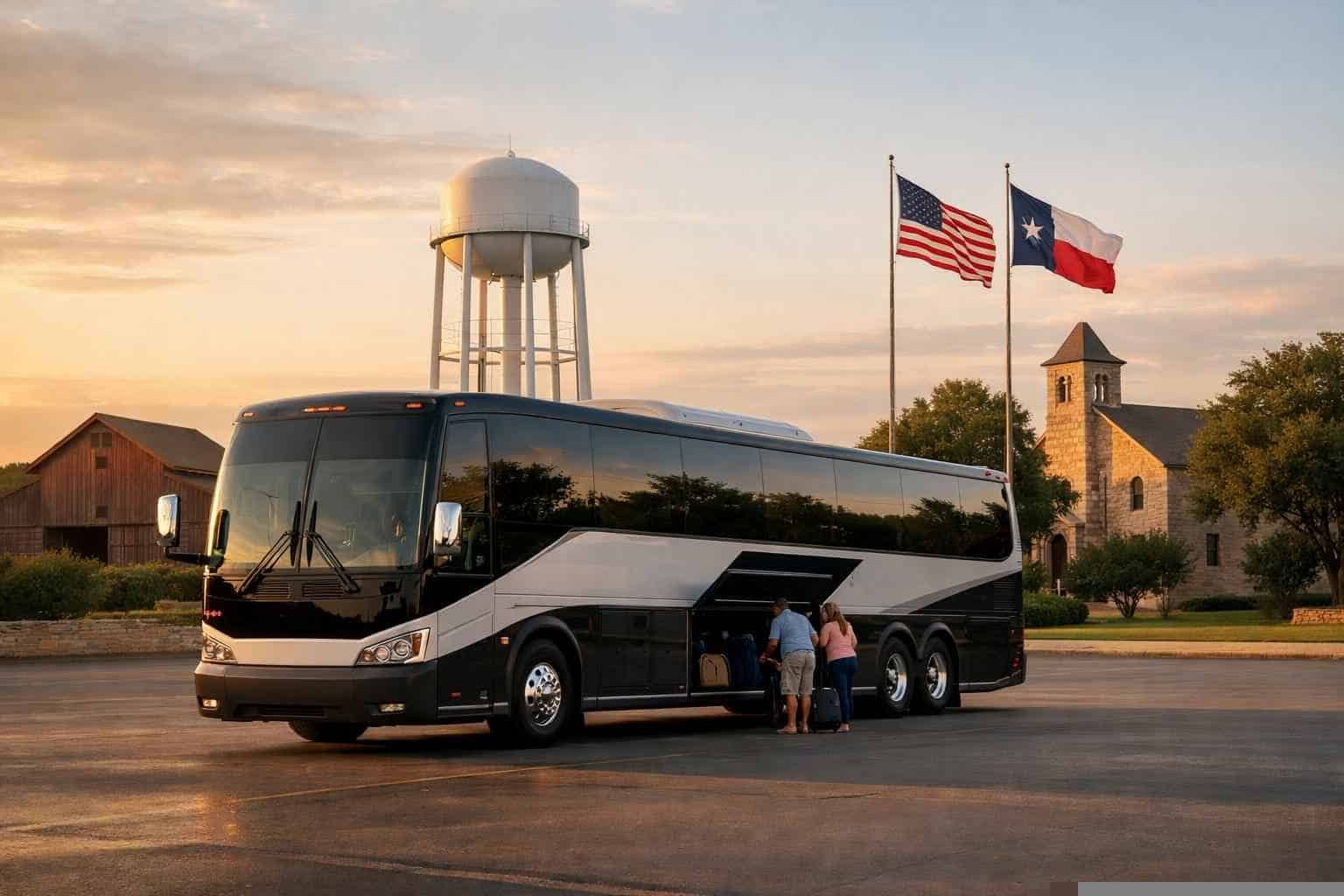 Charter Buses in Schertz Texas