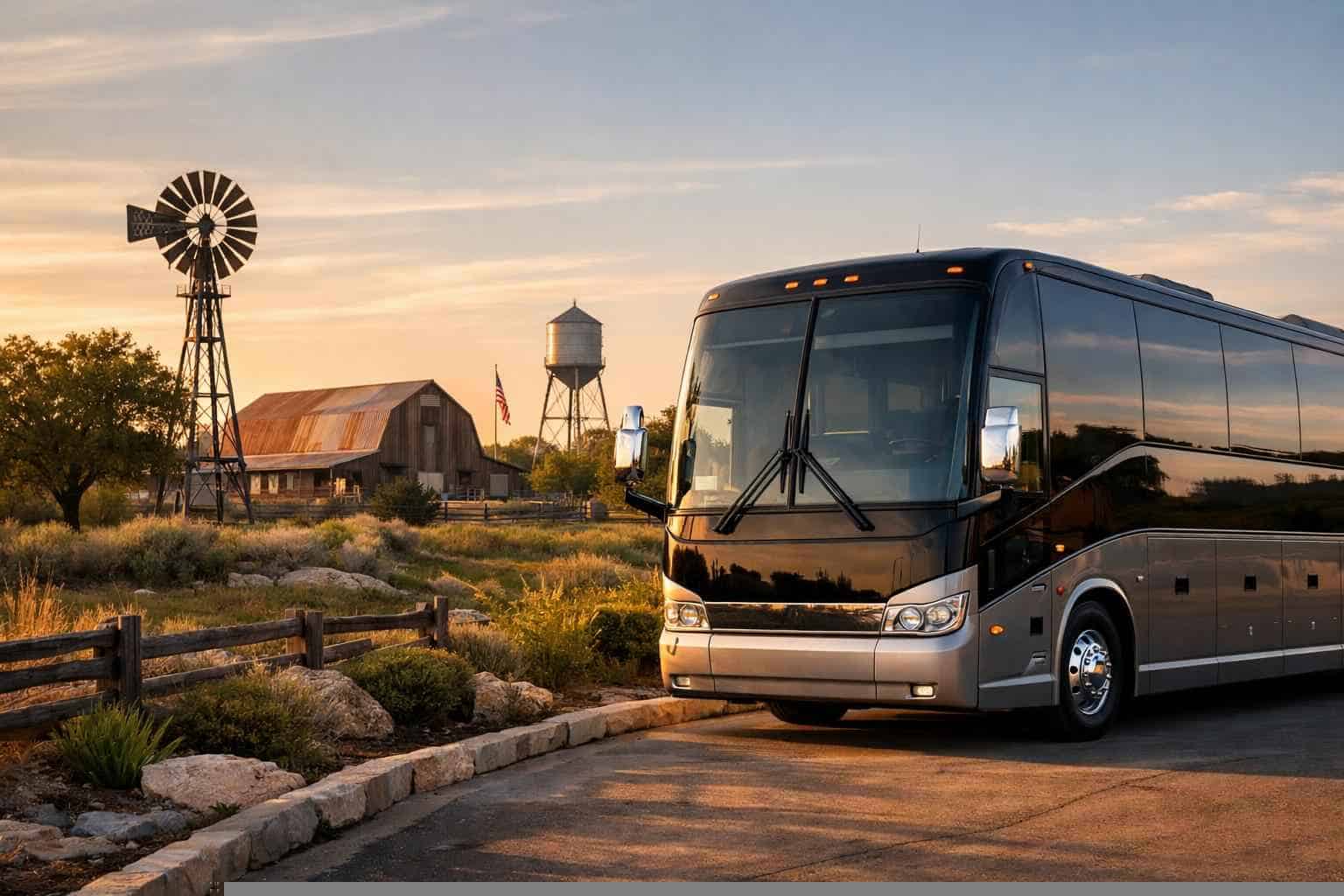 Cibolo Texas Charter Bus Rental