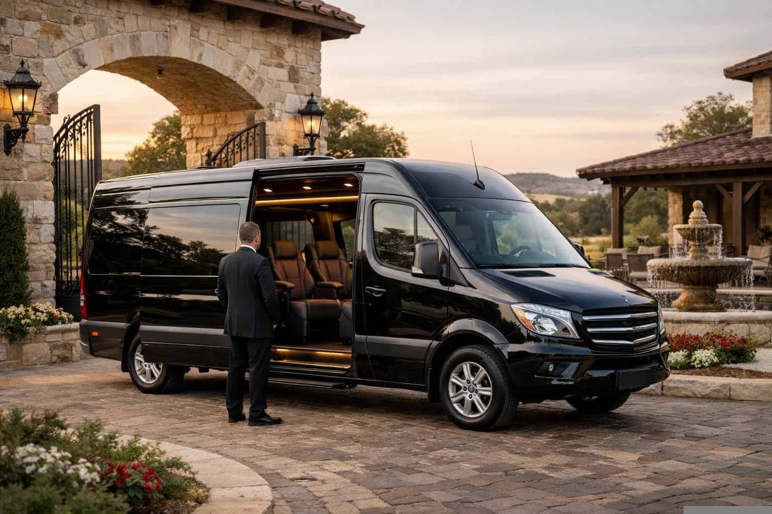 Cibolo Texas Sprinter Van Rental with Driver