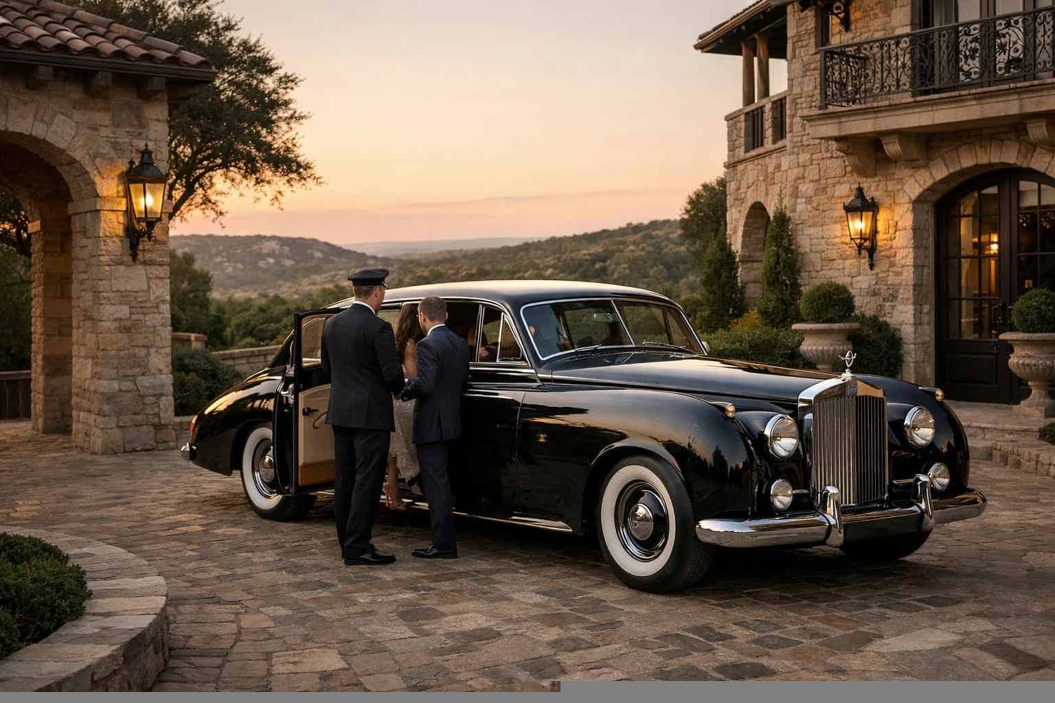 Classic Car Chauffeur Service Helotes TX