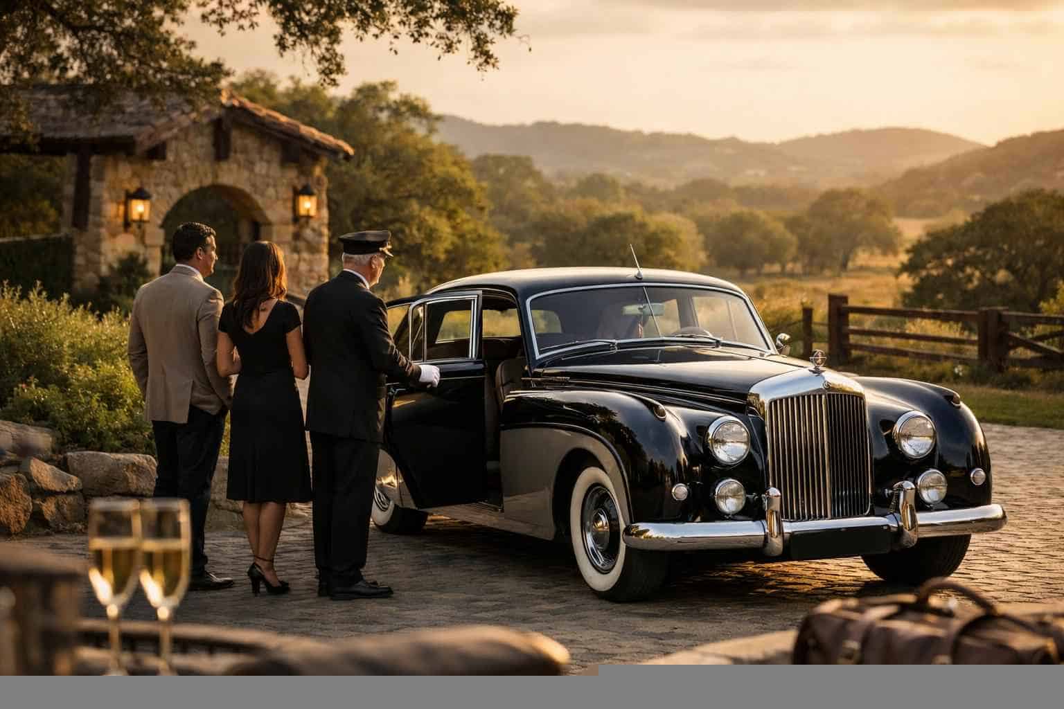 Classic Car Chauffeur Service Near Me Boerne TX