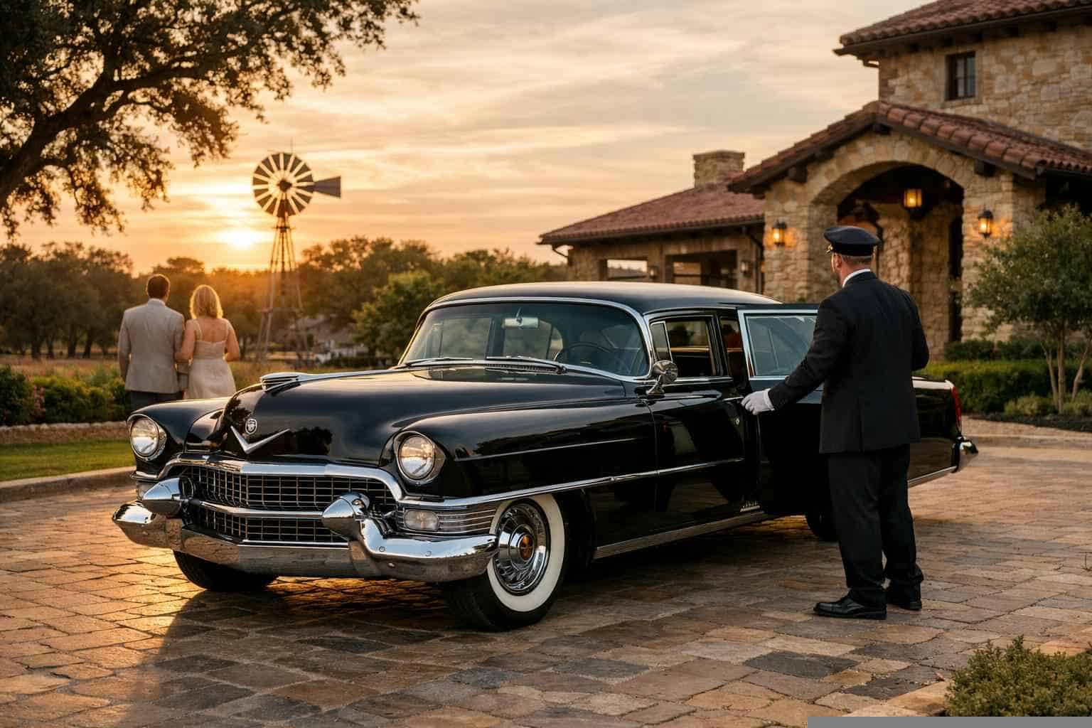 Classic Car Chauffeur Service Near Me Cibolo TX