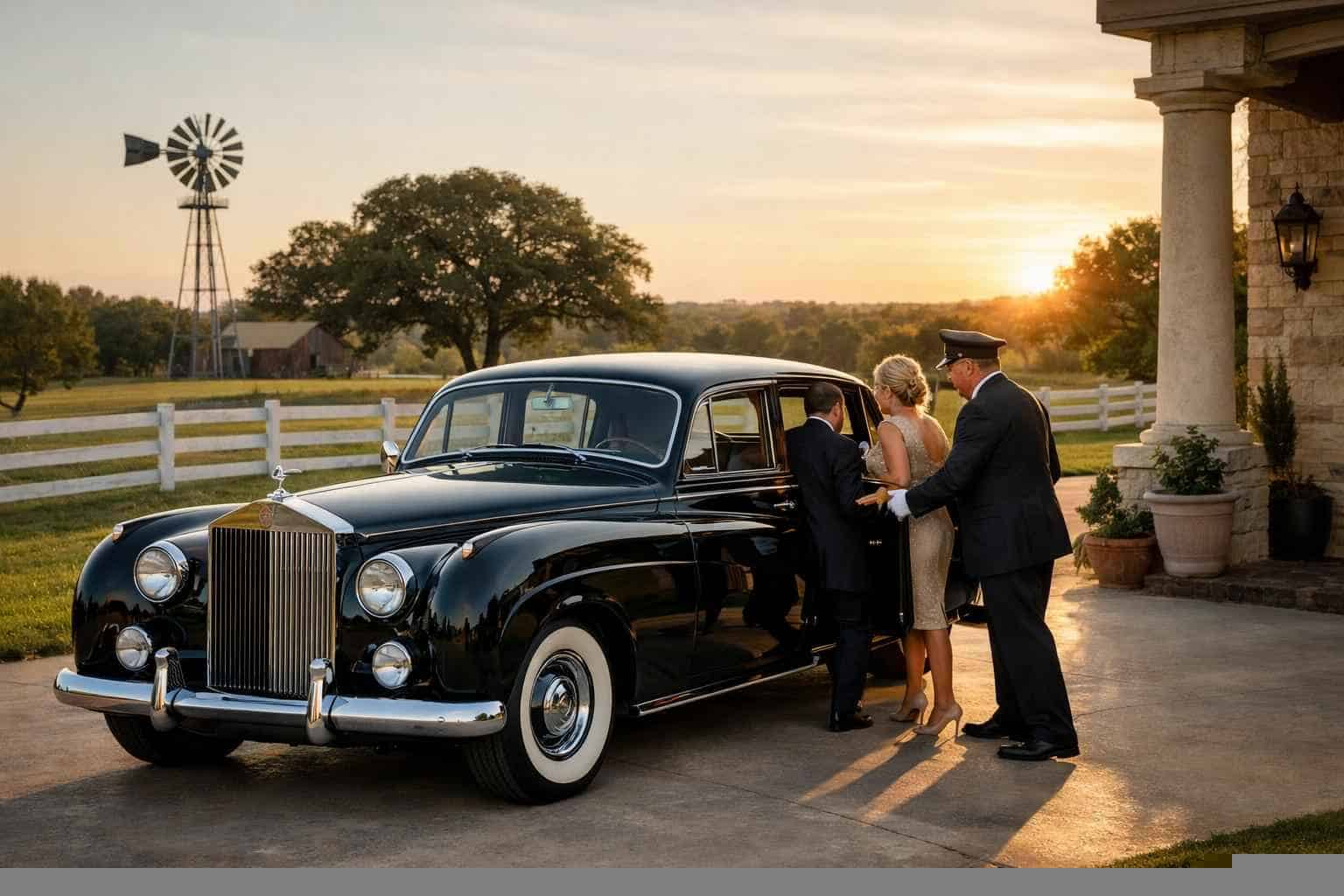 Classic Car Chauffeur Service Near Me Floresville TX