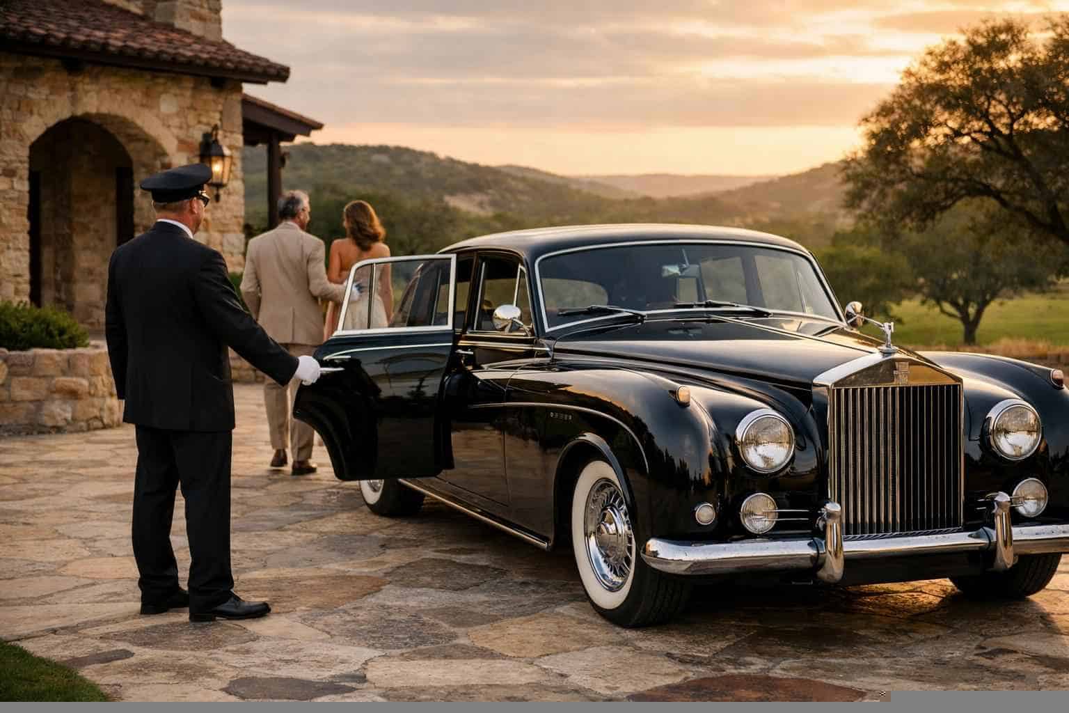 Classic Car Chauffeur Service Near Me Helotes TX
