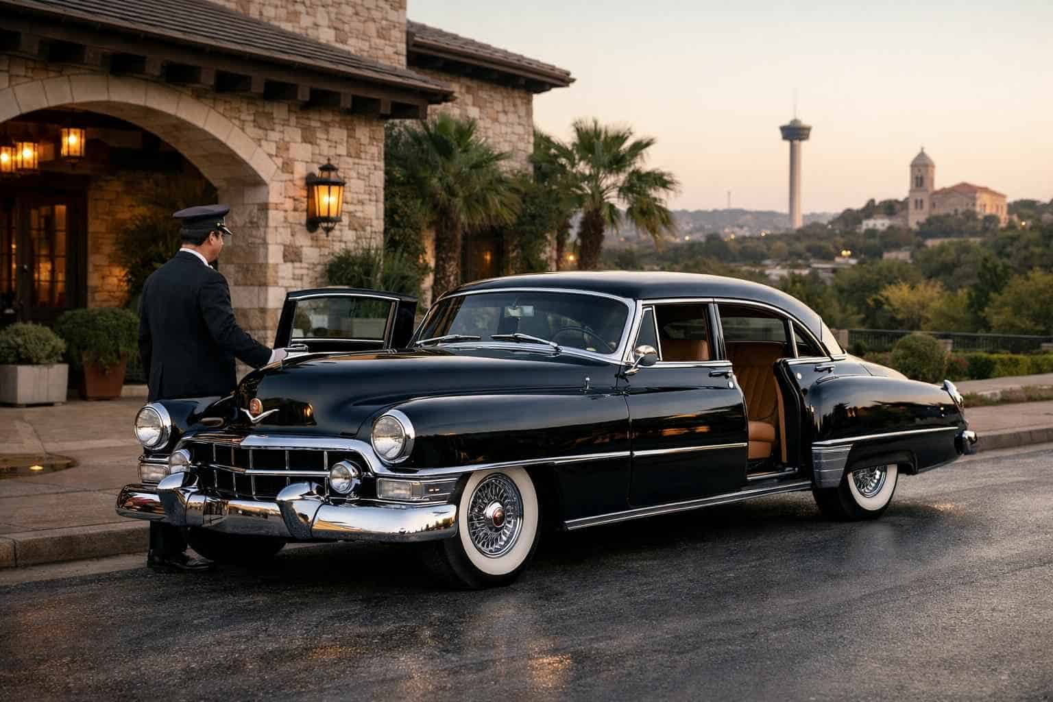 Classic Car Chauffeur Service Near Me Leon Valley TX