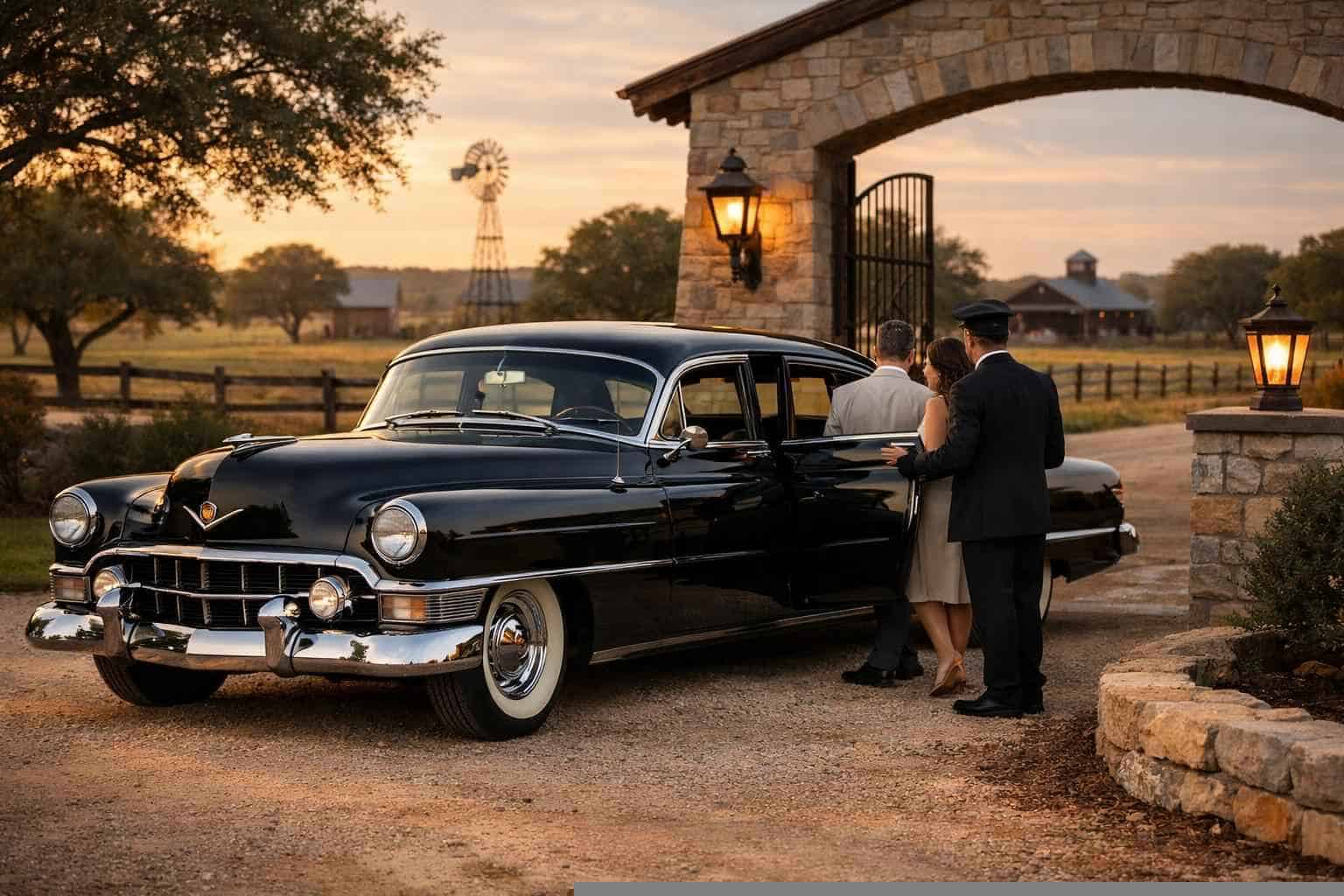Classic Car Chauffeur Service Near Me Pleasanton TX