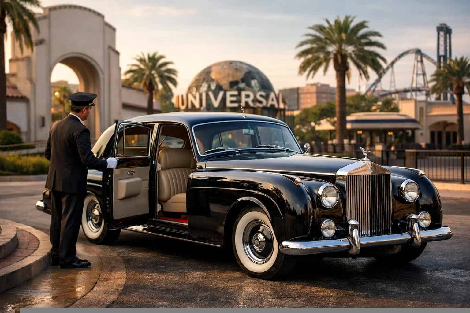 Classic Car Chauffeur Service Near Me Universal City TX