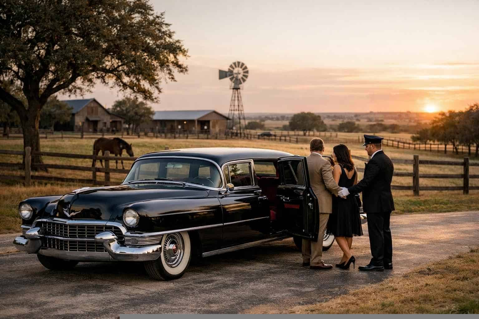 Classic Car Chauffeur Service Pleasanton TX
