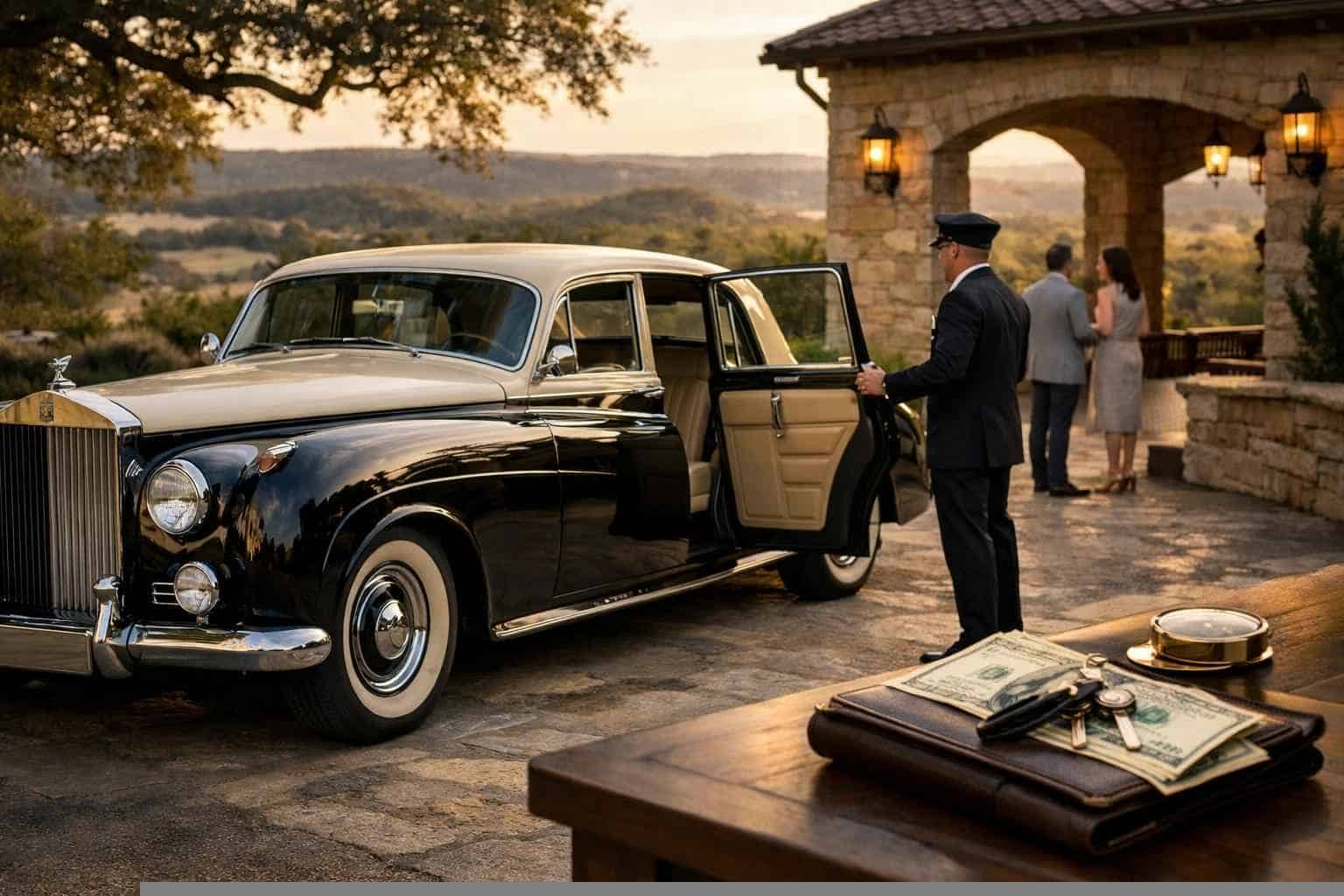 Classic Car Chauffeur Service Prices in Boerne TX