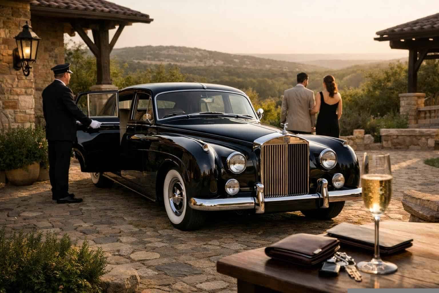 Classic Car Chauffeur Service Prices in Bulverde TX