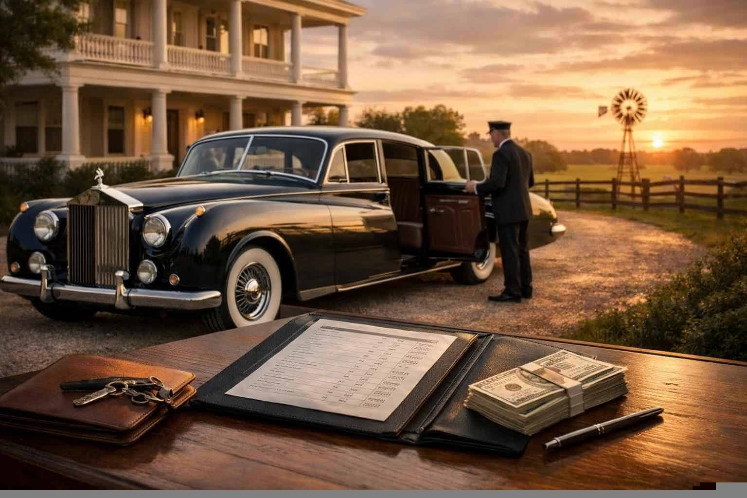 Classic Car Chauffeur Service Prices in La Vernia TX