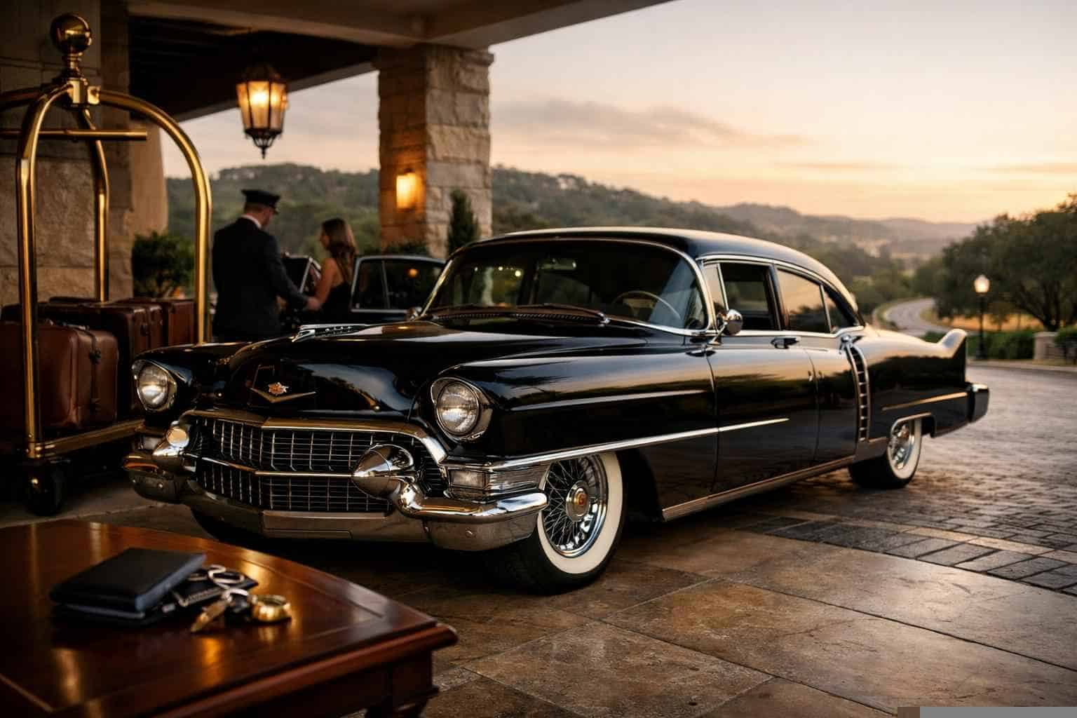 Classic Car Chauffeur Service Prices in Leon Valley TX