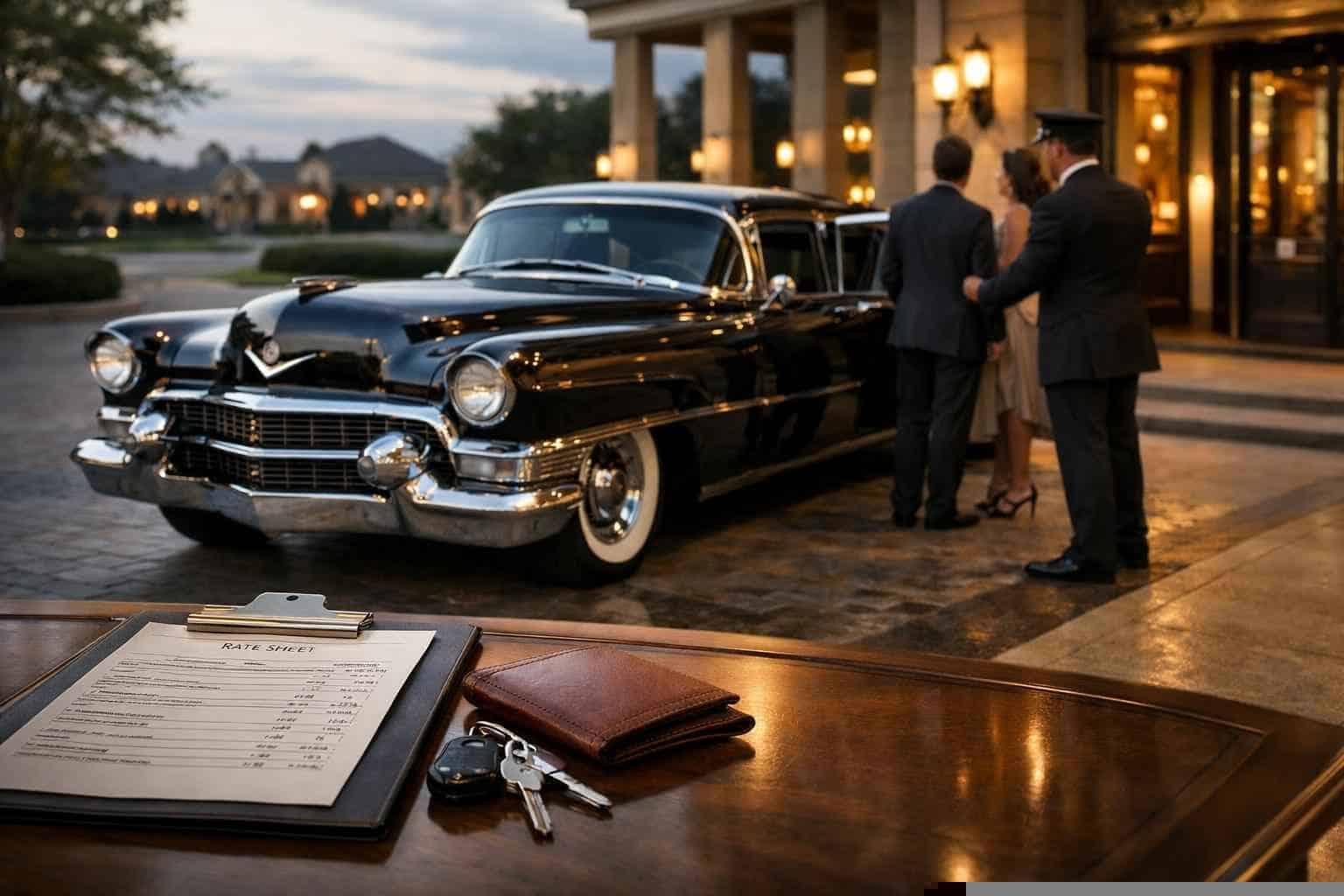 Classic Car Chauffeur Service Prices in Windcrest TX