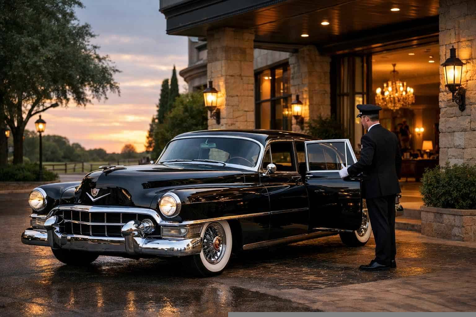 Classic Car Chauffeur Service Selma TX