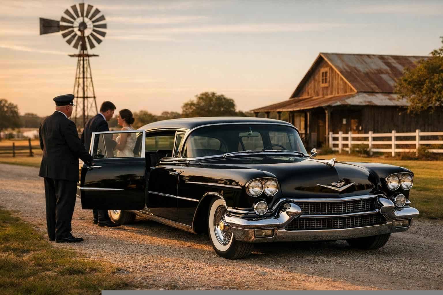 Classic Car Chauffeur Service Services in Floresville Texas