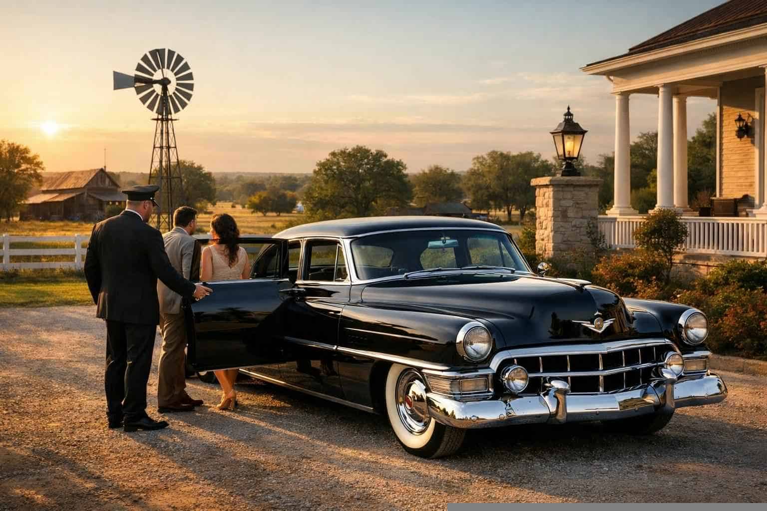Classic Car Chauffeur Service Services in Pleasanton Texas