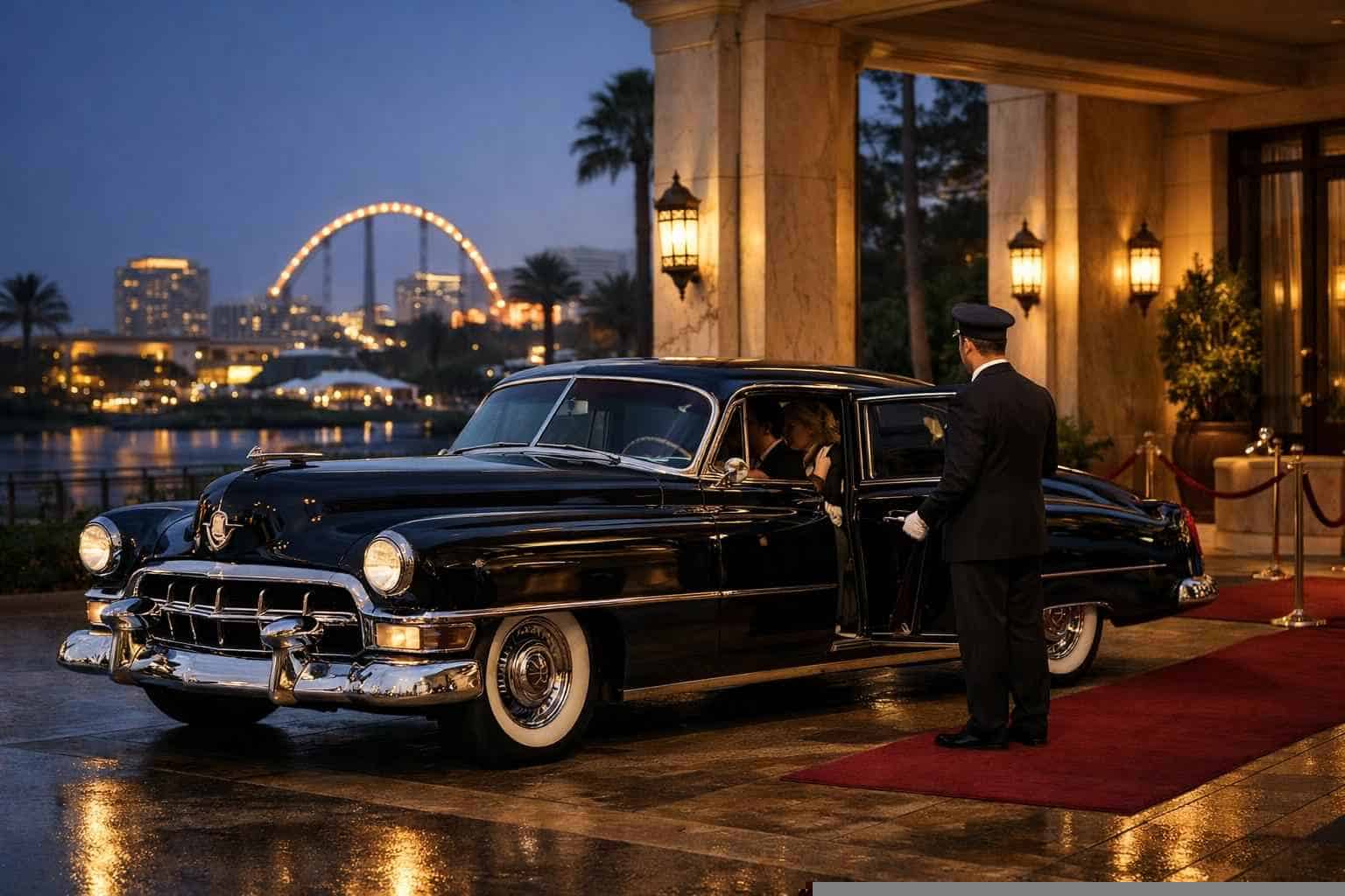 Classic Car Chauffeur Service Universal City TX