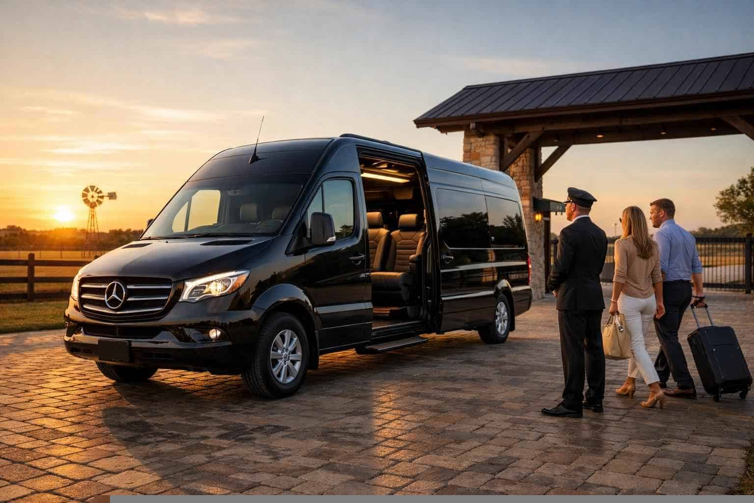 Converse Texas Passenger Van with Driver