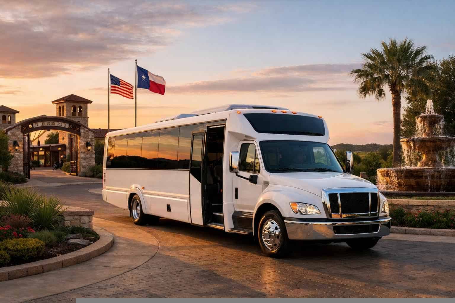 Converse Texas Shuttle Bus Rental