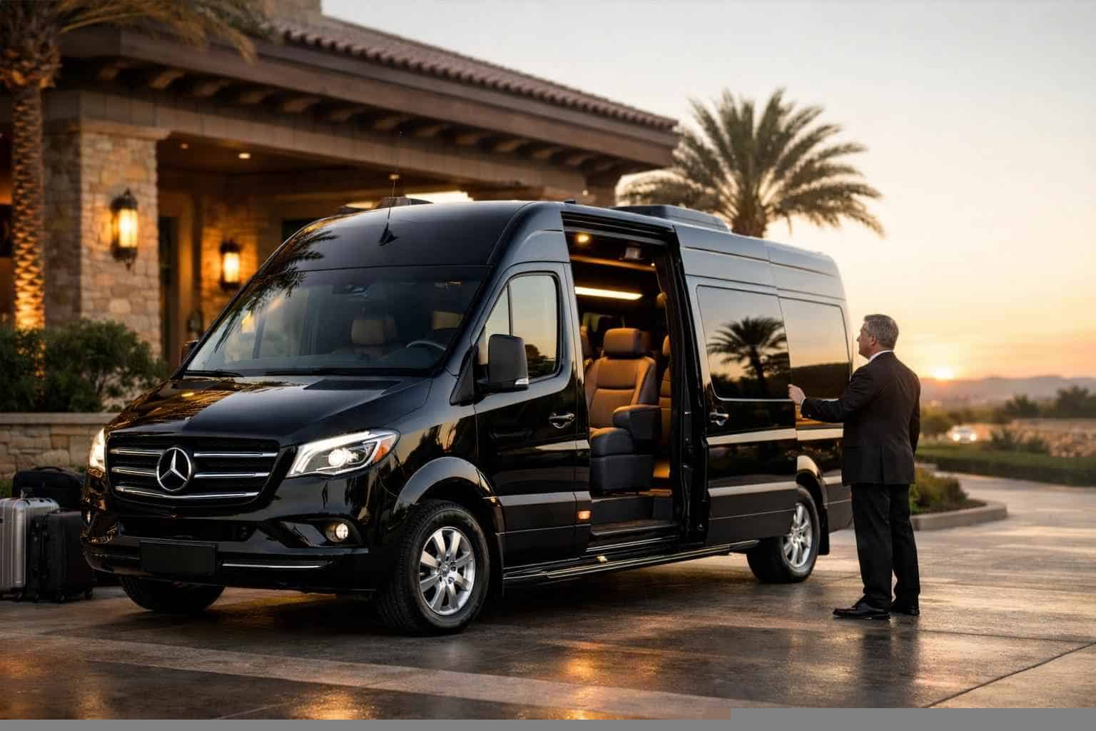 Converse Texas Sprinter Van Rental with Driver