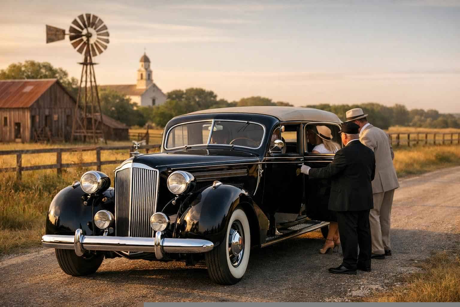 Floresville Texas Antique Vehicle Rental with Driver