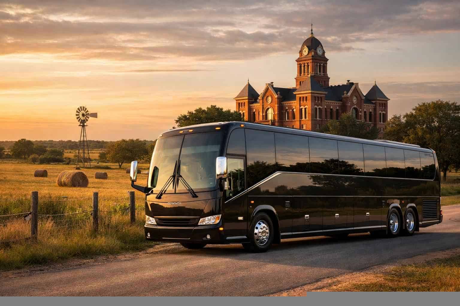 Floresville Texas Charter Bus Rental
