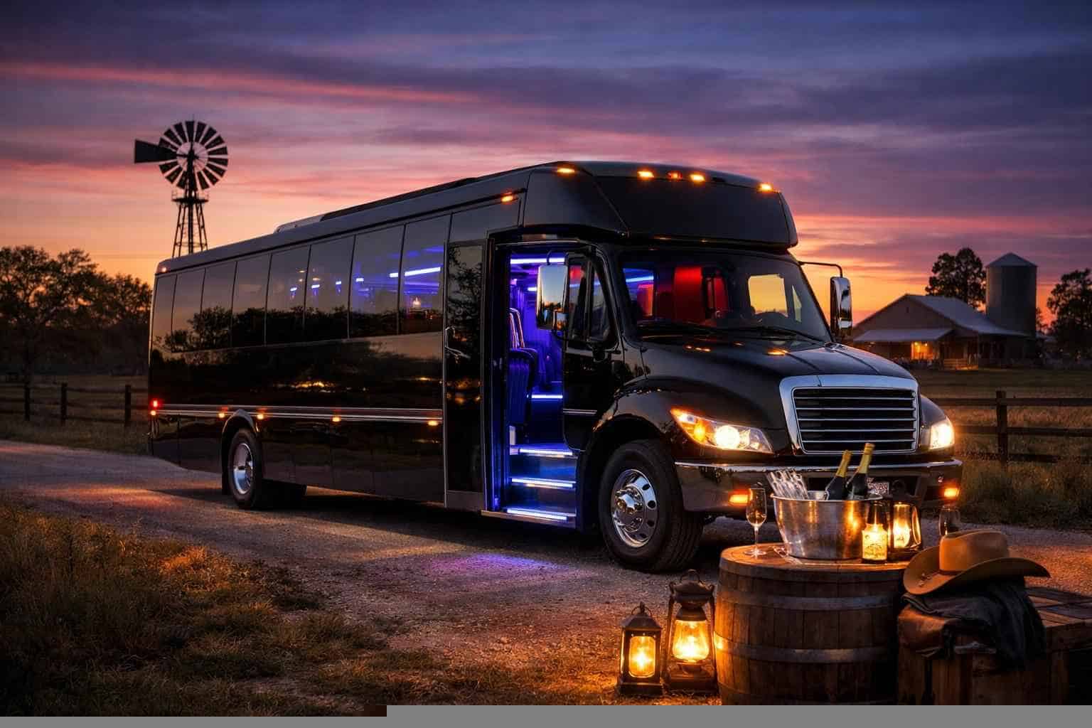 Floresville Texas Party Bus Rental