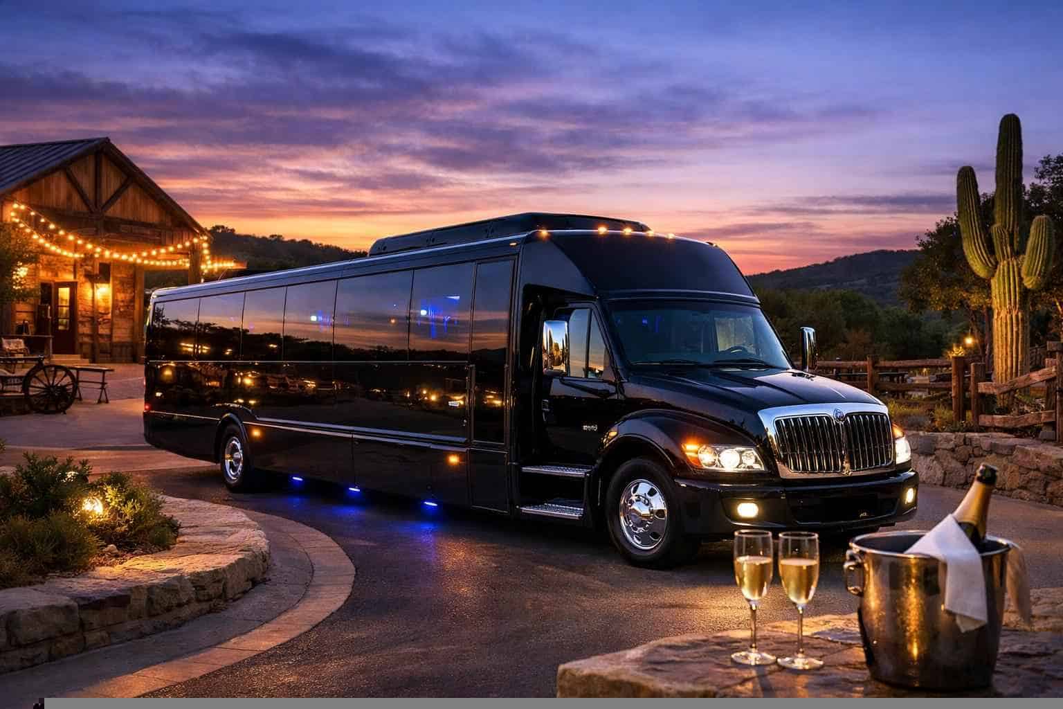 Helotes Texas Limo Bus Rental