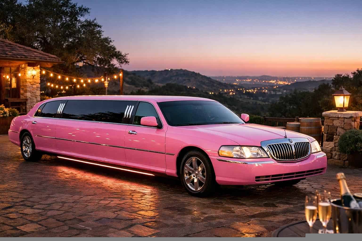 Helotes Texas Pink Limo Rental