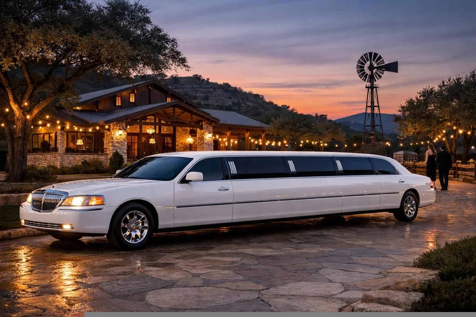 Helotes Texas White Limo Rental