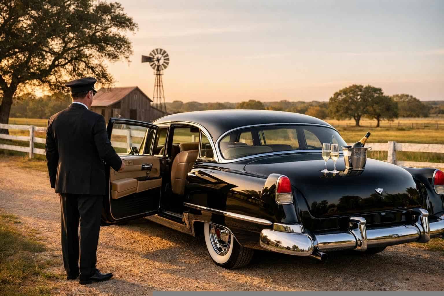 La Vernia Texas Classic Car Chauffeur Service