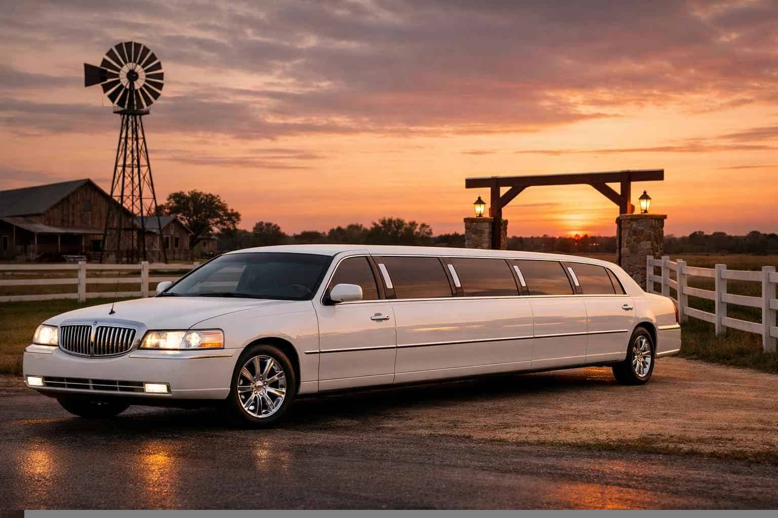 La Vernia Texas White Limo Rental