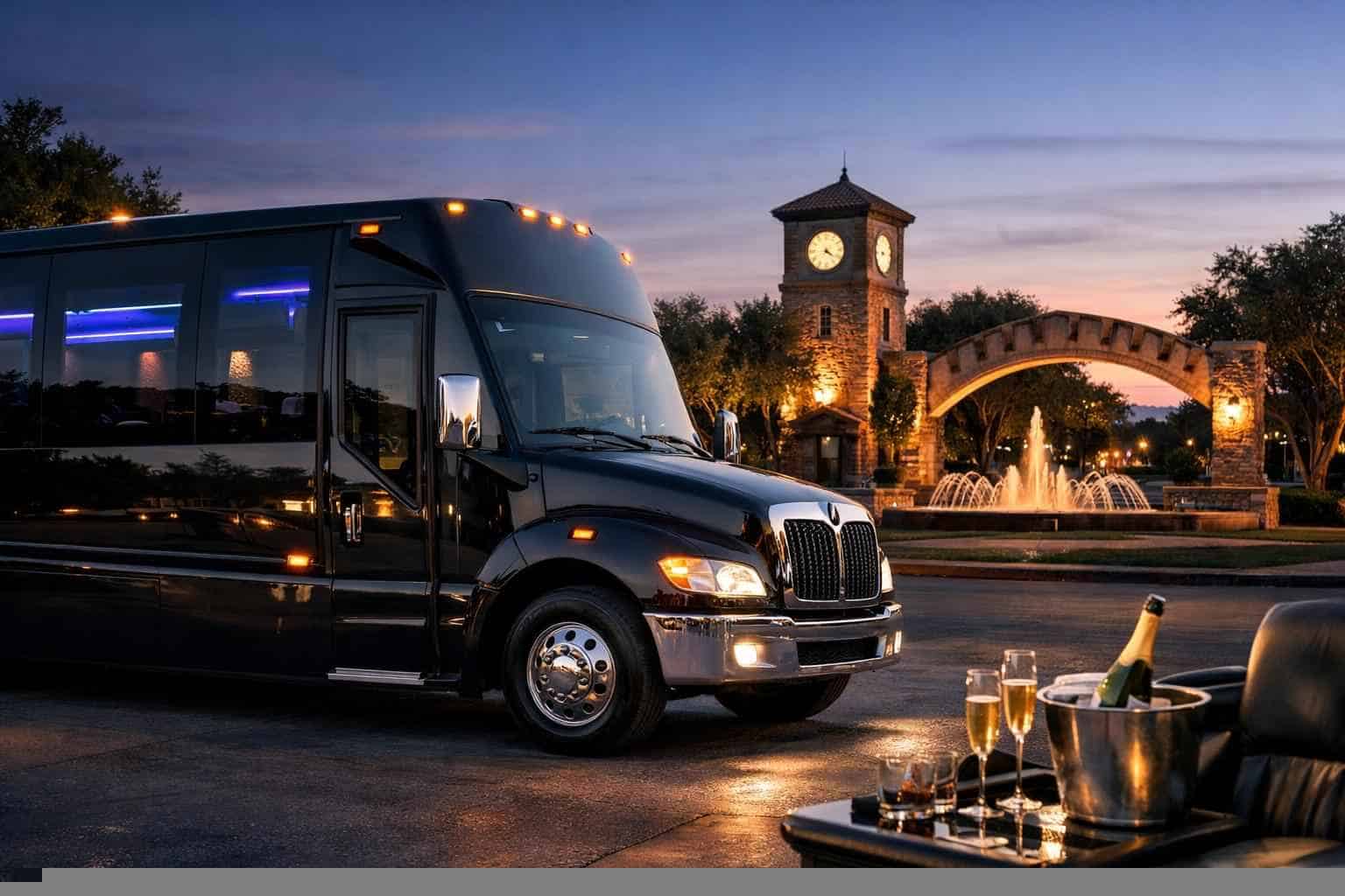 Leon Valley Texas Limo Bus Rental