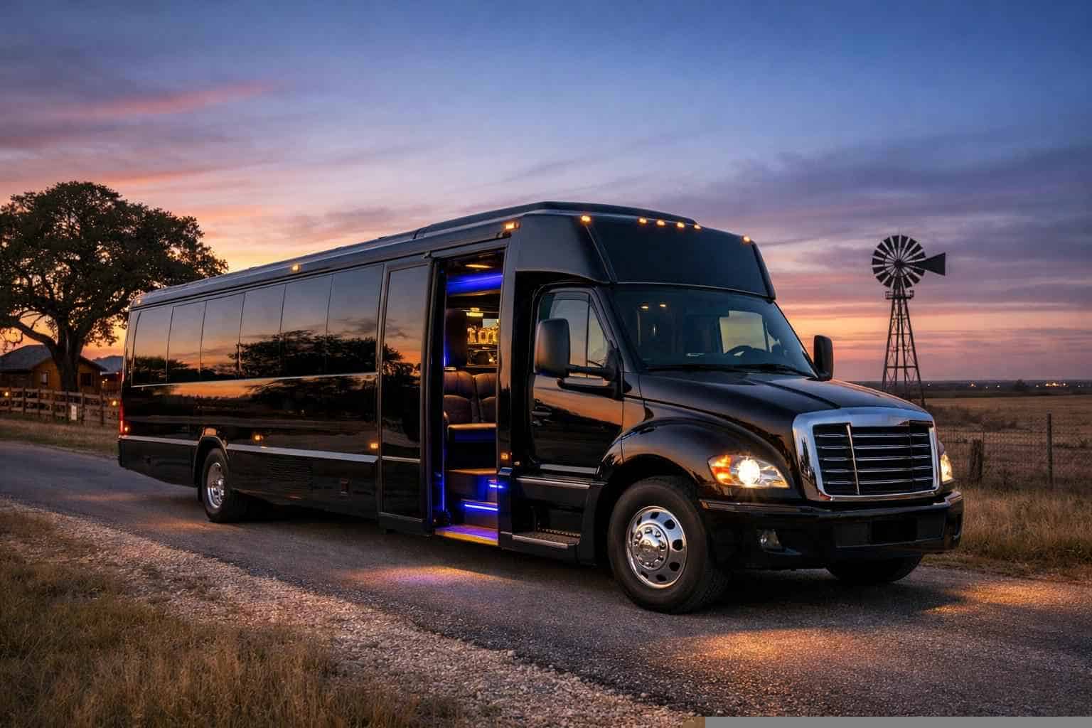 Limo Bus Rental Floresville TX