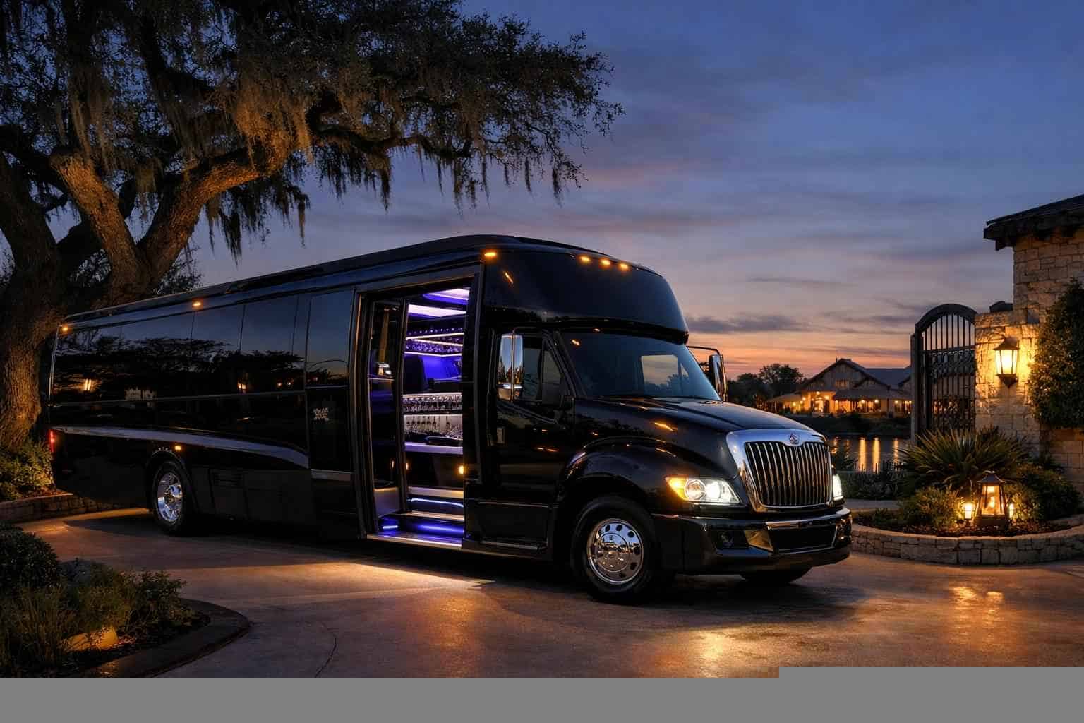 Limo Bus Rental Live Oak TX